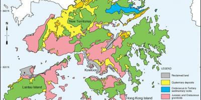Mapa geològic de Hong Kong
