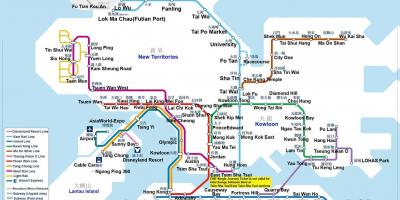 Gràcies al mapa de metro de Hong Kong