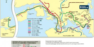Universitat de Hong Kong mapa