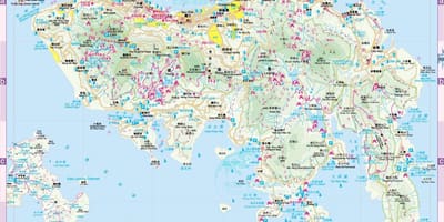 Dòlar de Hong Kong en el mapa