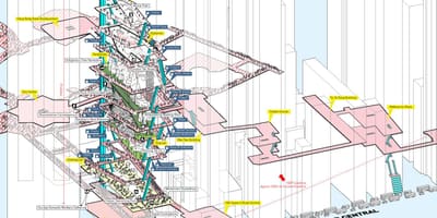 L'estació Central de Hong Kong mapa